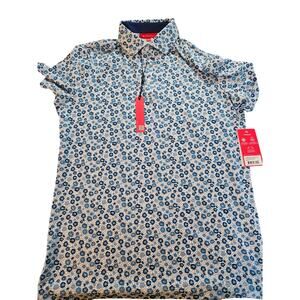 Redvanly Beech Polo Mazarine Blue Size Small